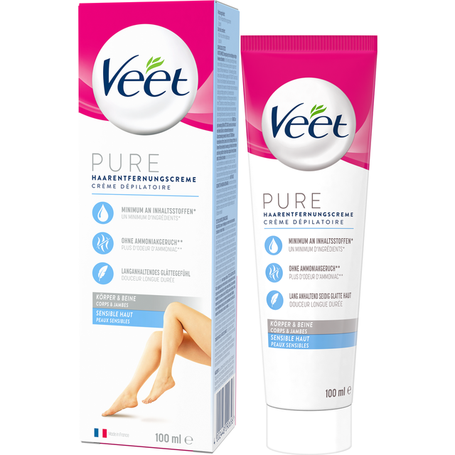 Veet Hårfjerning Creams Hair Removal-Cream Sensitiv hud 100ml