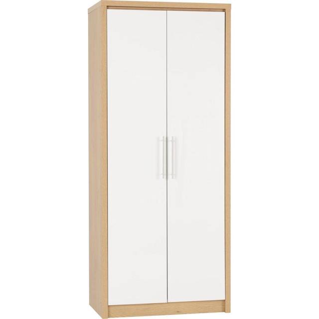 Seville White 2 Door Wardrobe
