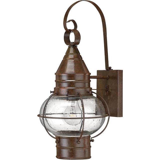 Elstead - Cape Cod - 1 Light Outdoor Medium Wall Lantern Light Sienna Bronze, E27