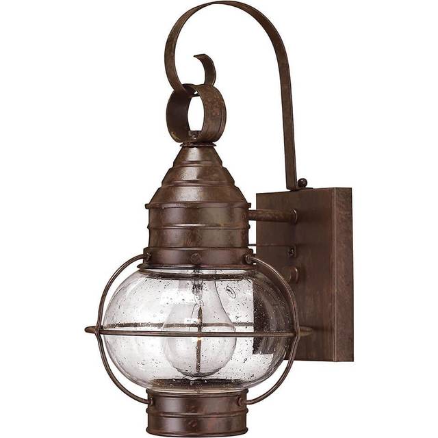 Elstead - Cape Cod - 1 Light Outdoor Small Wall Lantern Light Sienna Bronze, E27