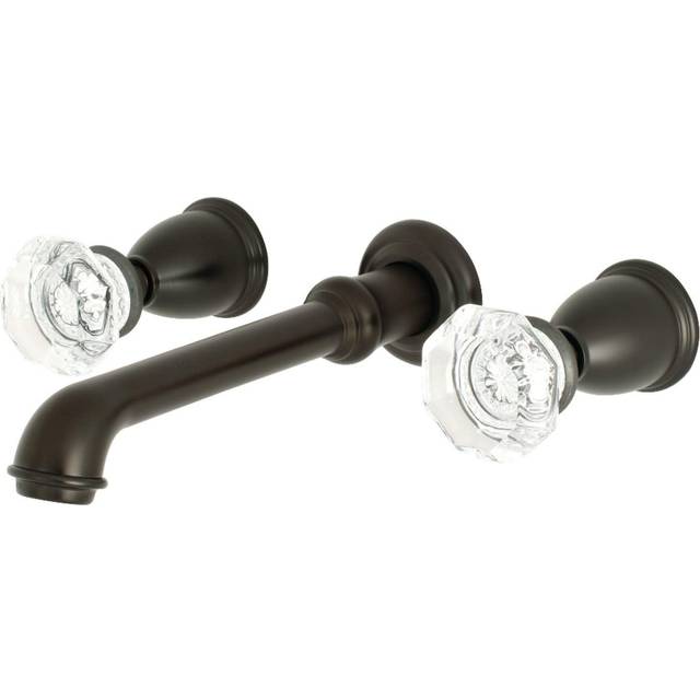 Kingston Brass KS7125WCL Celebrity Two-Handle Wall Mount Bathroom Fauc