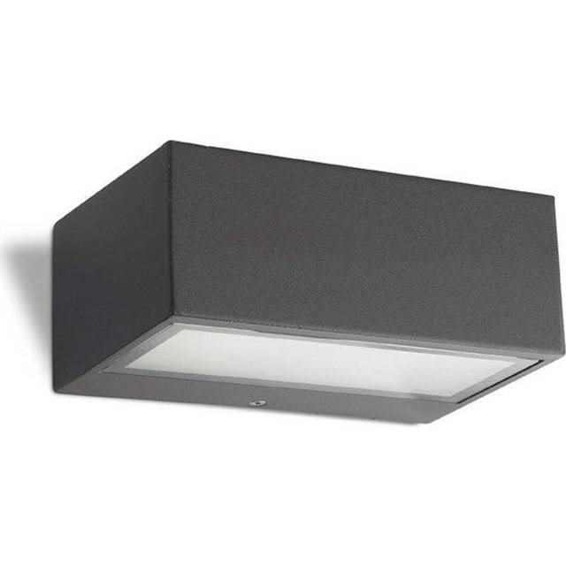 Leds-C4 Nemesis Aluminium - 1 Light Outdoor Wall Light Urban grey IP44