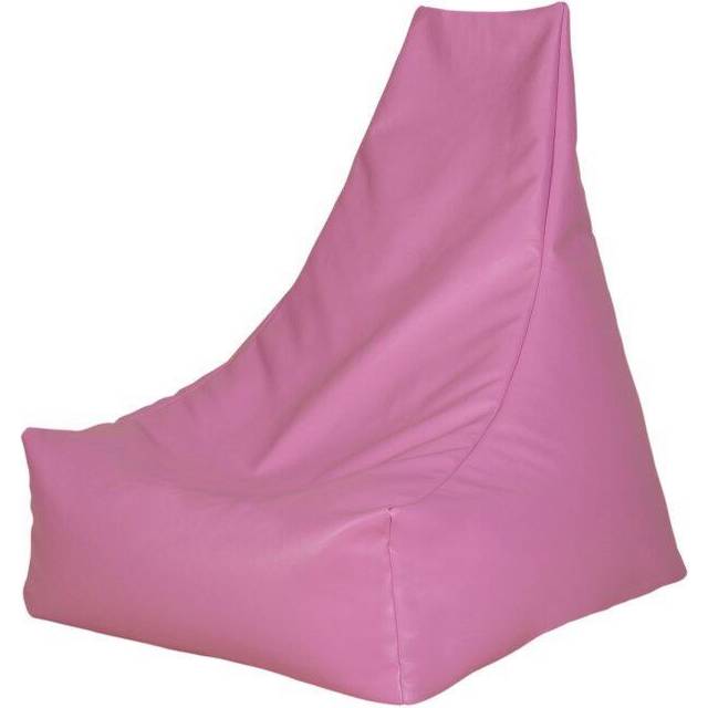 (Manhattan Pink) PU Leather GPod Bean Bag with Beans Filling