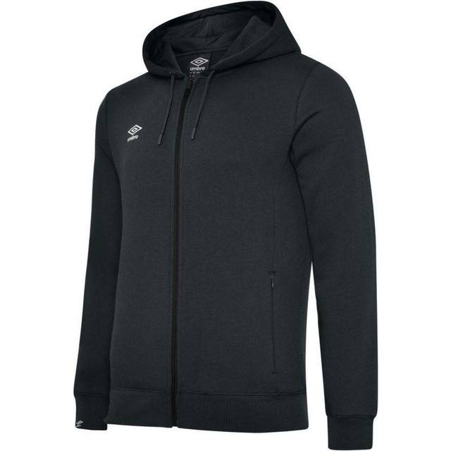 Club Leisure Full Zip Hoodie - Black - XXXL