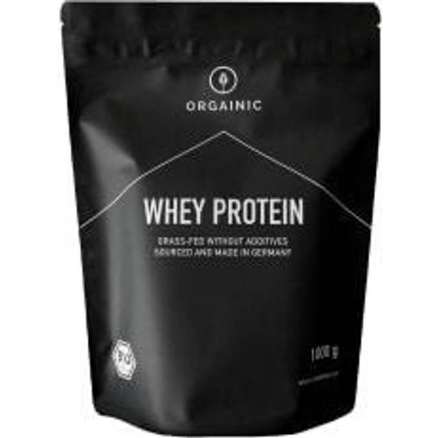 ORGAINIC ekologiskt blåbär vassleprotein - ekologiskt certifierat utan tillsatser - proteinpulver från Tyskland - gräsmatning - 1000g