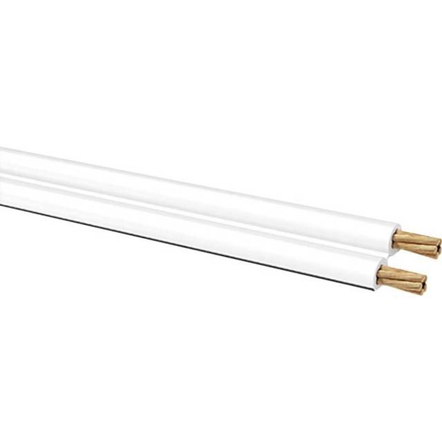 Oehlbach 192 Speaker Cable 2x2.50mm² 10m White Clear Lifelike Sound