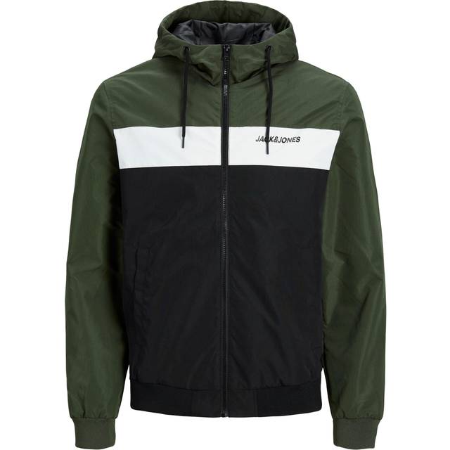 JACK & JONES bomberjacka lätt, Grön (Forest Night), L