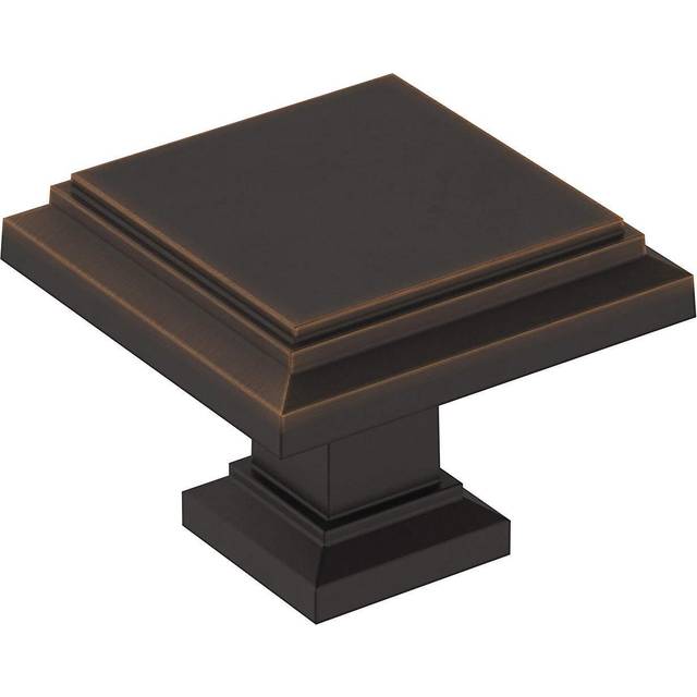 Amerock | Cabinet Knob | Oil Rubbed Bronze | 1-1/4 inch (32 mm) Length | Appoint | 1 Pack | Drawer Knob | Cabinet Hardware