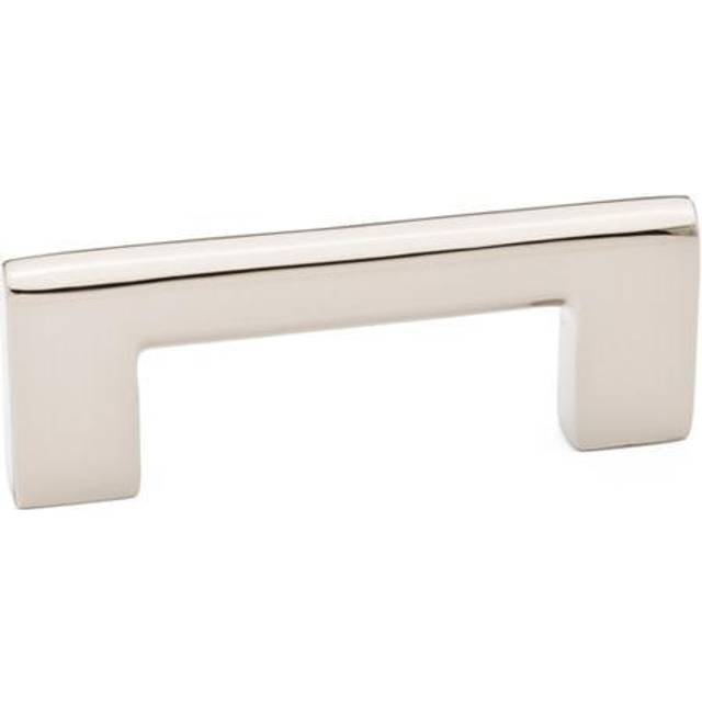 Emtek 86272US14 5 in. Center to Center Trail Cabinet Pull, Bright Nickel