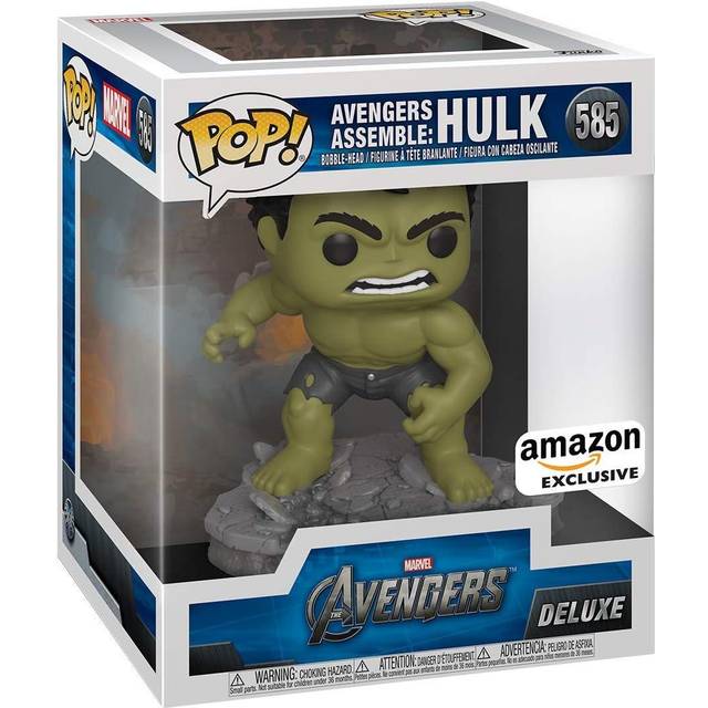 Hulk - Hulk (Assemble) POP! Vinyl Deluxe - Funko Pop - green - Onesize - Vinyl