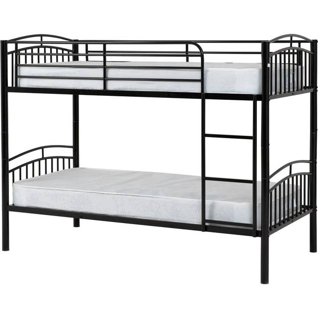 Seconique Ventura Single Sleeper Black Bunk Bed