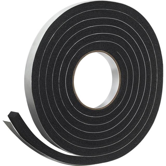 "Frost King R734H Sponge Rubber Foam Tape 3/4"""""""" W X 7/16"""""""" H X 10' L  Black"