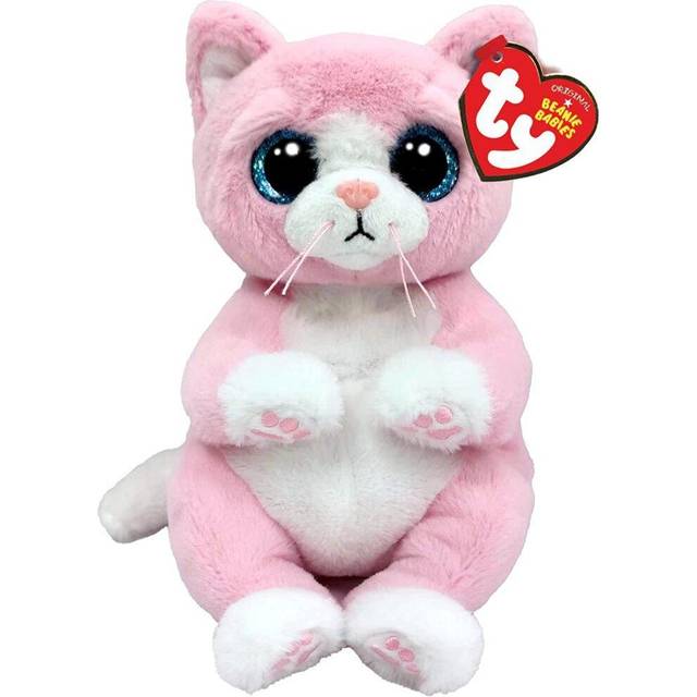 "TY Lillibelle Cat Beanie Bellies Regular 6"""