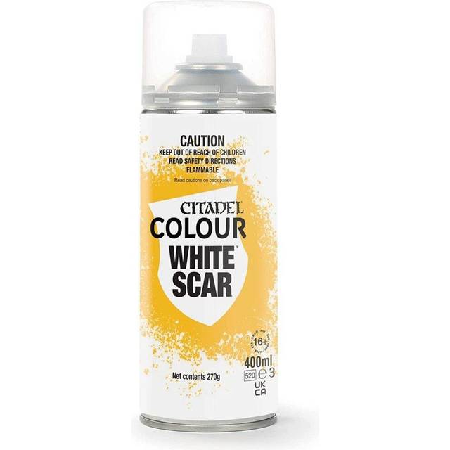 Games Workshop Spray: White Scar (Store Pickup Only)