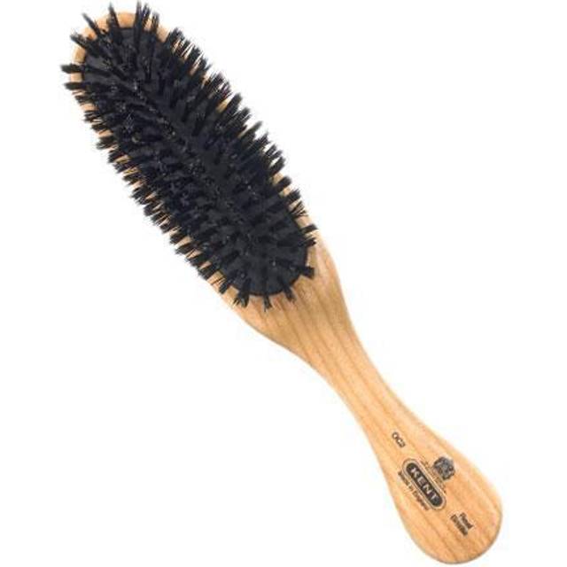 Kent Cherry Wood Black Bristle Cushion Brush - OC2