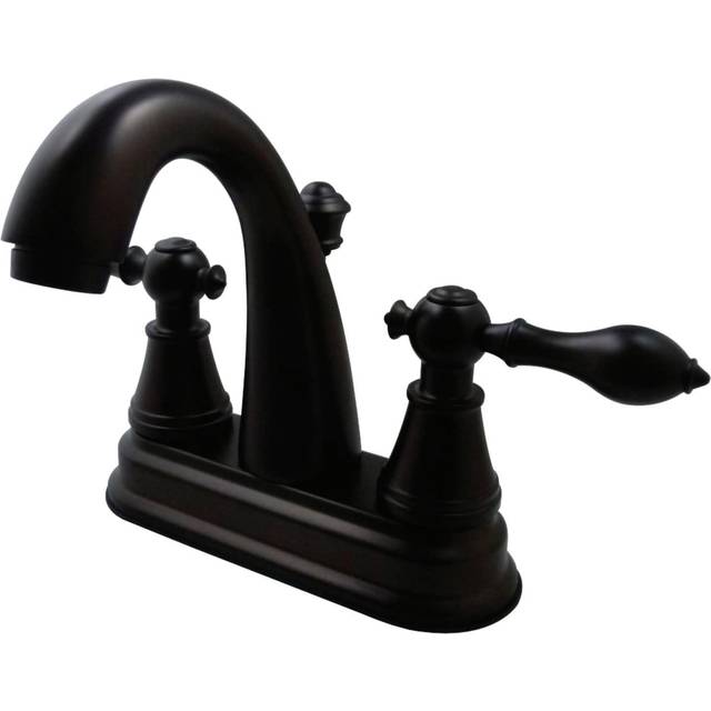 Fauceture FSY7615AL English Classic 4 in. Centerset Bathroom Faucet wi