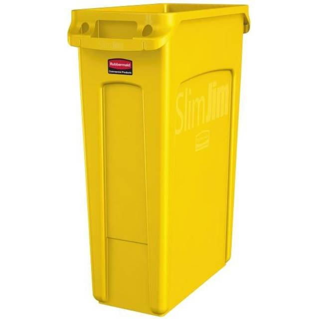 Rubbermaid capacity 87 l, with ventilation ducts, capacity 87 l, with ventilation ducts, yellow, 10+ items