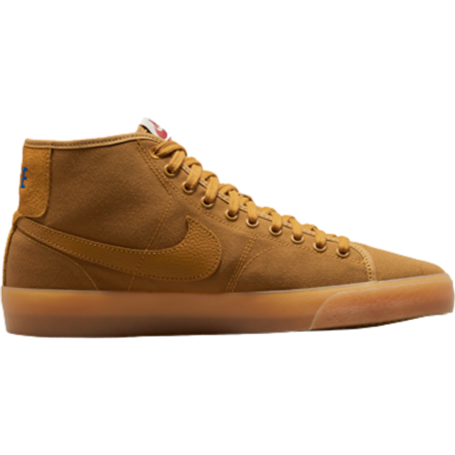 Nike Blazer Court Mid Premium SB 'White Black' DM8553-100 - White/Black/Brown - 6