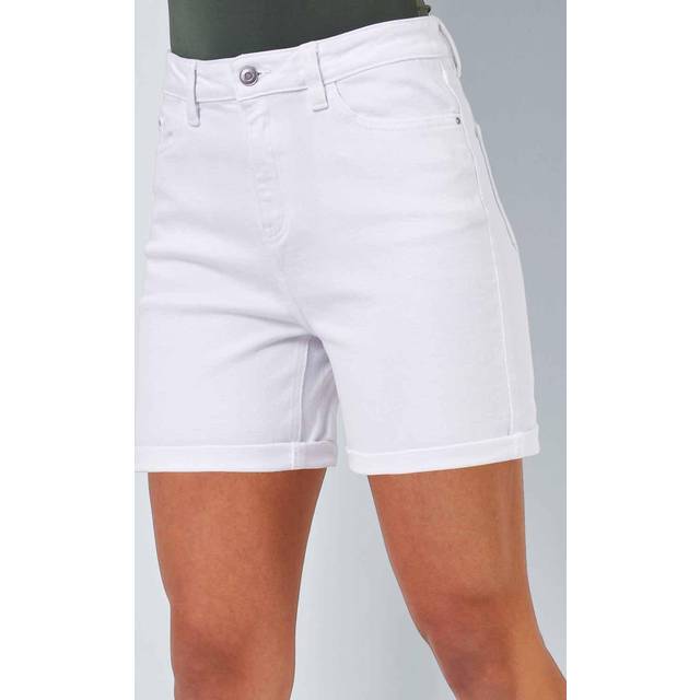 Stretch Mom Shorts - White - Size 20 - Roman