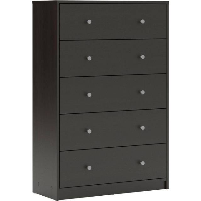 May 6 Drawer Wide Chest in Black