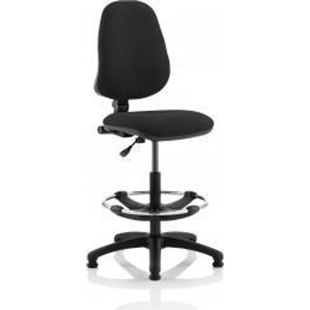 Eclipse Plus I Lever Task Operator Chair Black Hi Rise Draughtsman Kit