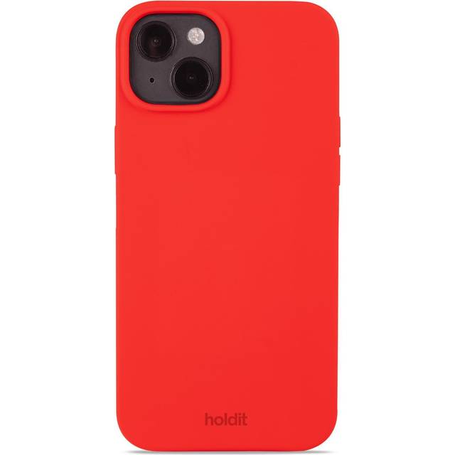 Holdit Telefonskal Silicone iPhone 14 Plus - Röd