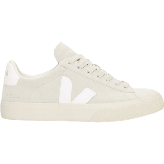Veja uk 3 campo suede women's natural/ white trainers cp0302921a