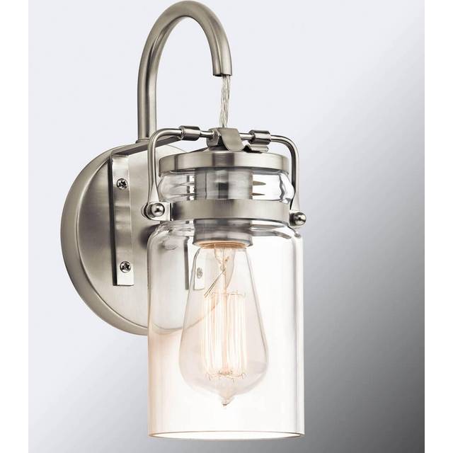 Kichler KL/BRINLEY1 NI Brinley 1 Light Wall Light Brushed Nickel