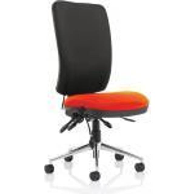 Chiro High Back Bespoke Colour Seat Tabasco Orange No Arms