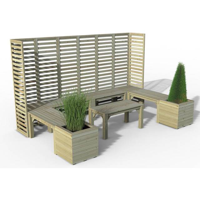 Forest Garden Modular Seating Option 4, Brown
