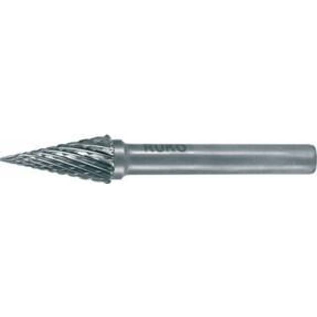 Frässtift SKM D.6mm Kopf-L.18mm, Schaft-D.6mm HM Verz.KVZ 4 RUKO