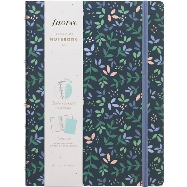 Garden A5 Refillable Notebook Dusk