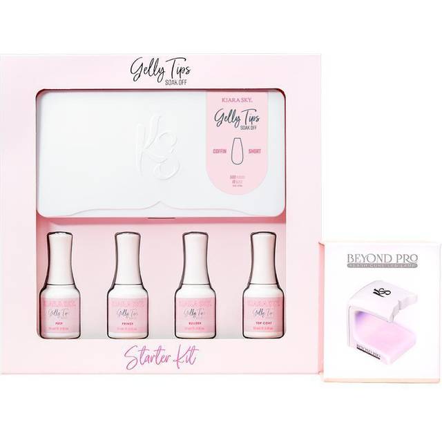 Kiara Sky - Gelly Tips Starter Kit - Coffin Short