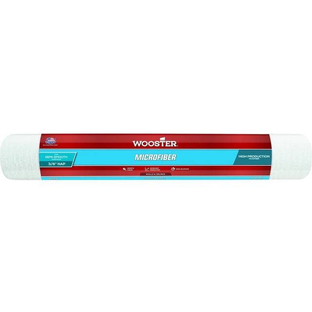Wooster 18" Microfiber 3/8" Nap Roller Sleeve Short Pile