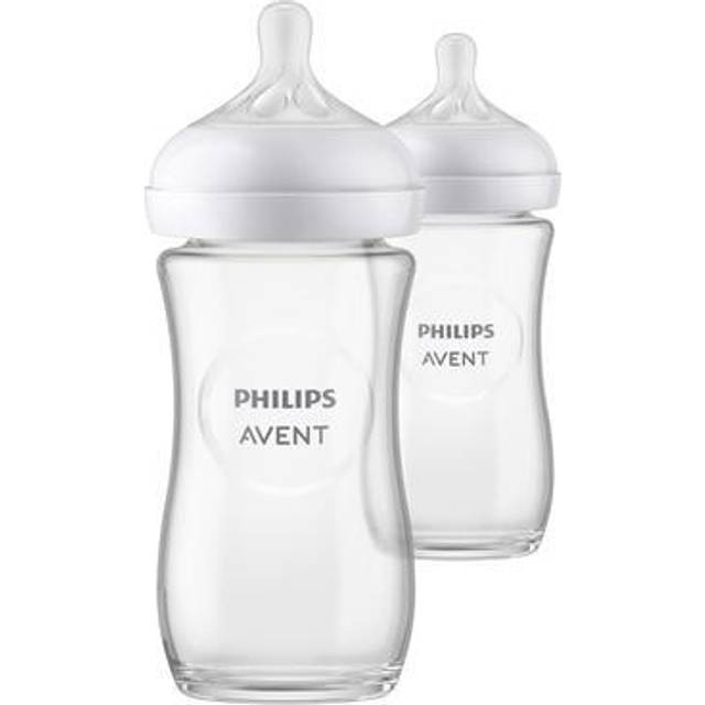 Philips Natural Response - Glass baby bottles with Flow 3 teat - SCY933/02