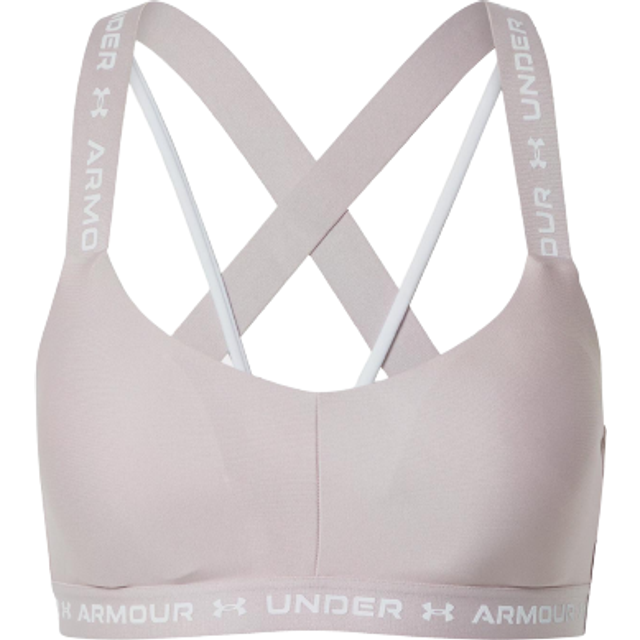 Under Armour Crossback Low Intensity Quick Dry Printed Sports Tank Top Women Tops Fast-Pink 1361033-667 S