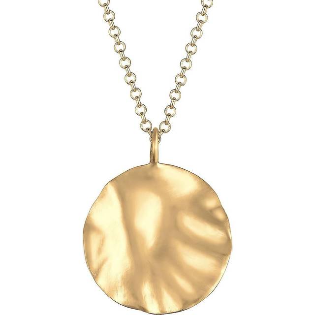 Elli Damhalsband ekologisk geo trend blogger matt 925 sterlingsilver, Sterlingsilver