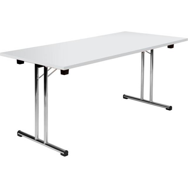 Teknik Space Folding Table - White, White