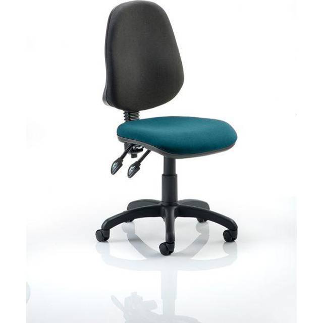 Eclipse Plus II Lever Task Operator Chair Bespoke Colour Seat Maringa Teal