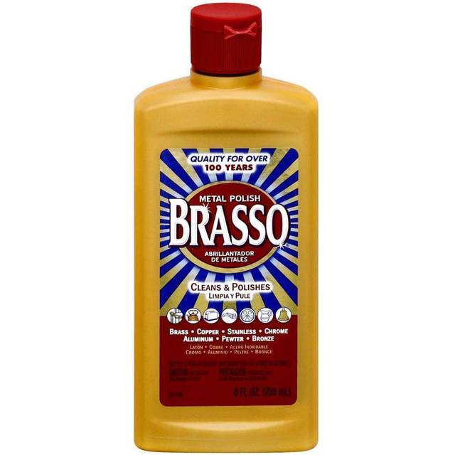 Brasso Multi-purpose Metal Polish 8oz (235ml) - Cleans & Polishes