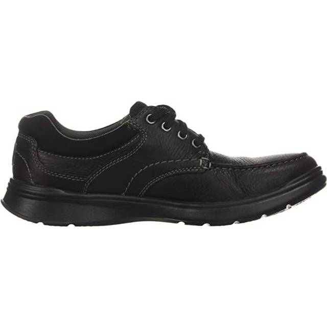 Clarks Cotrell Edge Shoes Black - Clarks - Size: 12