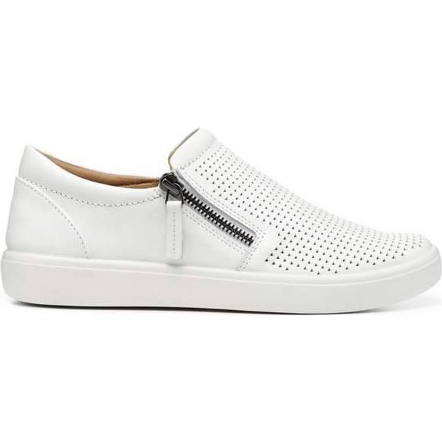 Wide Fit 'Daisy' Deck Shoes - White - 6