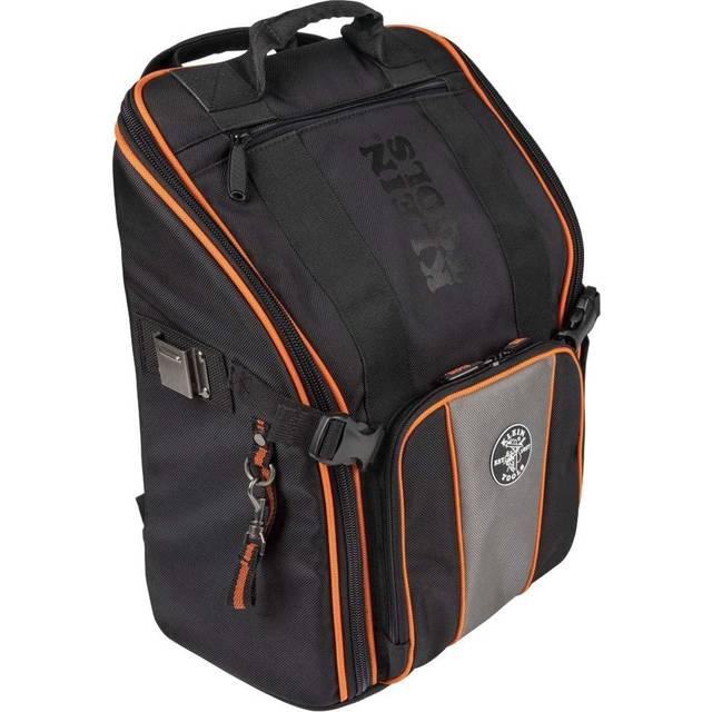 Klein Tools Backpack Bag, Heavy Duty Tool Organizer, 21 Pockets and Large Interior 55482