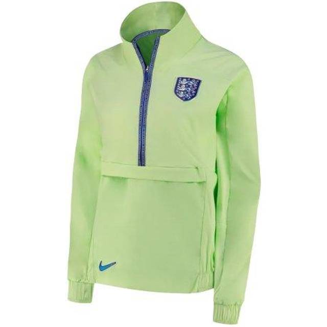 '22-'23 England Quarter Zip Football Jacket (Ladies) Women's Green Polyester Made By: Nike