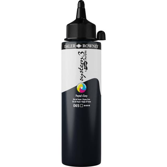 Daler Rowney System 3 Fluid Acrylic 250ml Payne's Grey