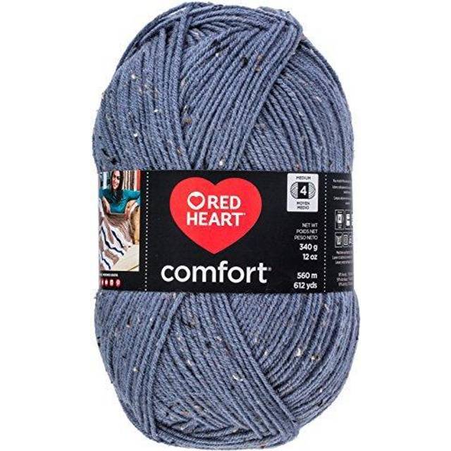 Red Heart Comfort Yarn-Denim Fleck E707D-5103