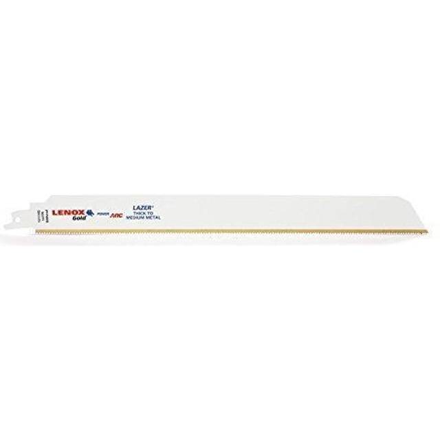 Lenox Gold Lazer 14TPI Medium / Thick Metal Cutting Reciprocating Sabre Saw Blades 305mm Pack of 5