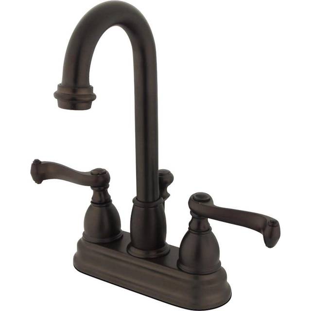 Kingston Brass KB3615FL 4 in. Centerset Bathroom Faucet  Oil Rubbed Br