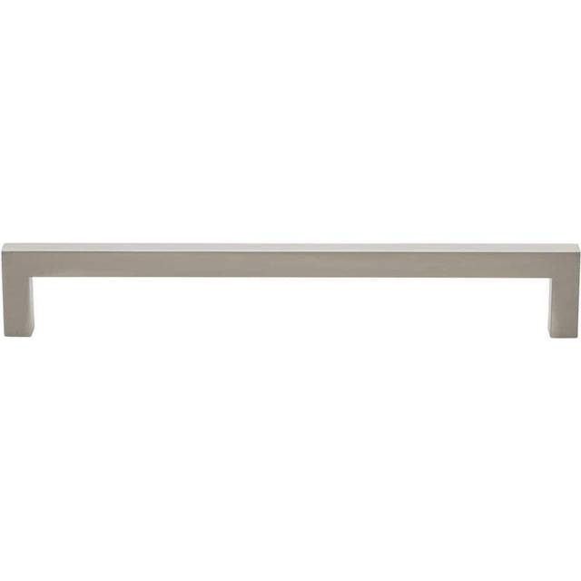 "GlideRite Hardware 7.5625 inch CC 21683-192-SN-10 Solid Square Slim Cabinet Bar Pulls  10 Pack  7.5625""""""""  Satin Nickel Finish"