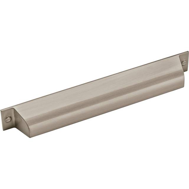 Amerock  Cabinet Cup Pull  Satin Nickel  7 inch 178 mm Center to Center  Cup Pulls  10 Pack  Drawer Pull  Drawer Handle